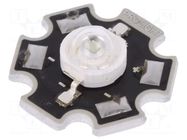 Power LED; green; STAR; 130°; 350mA; 515÷535nm; 87.4÷99.6lm; 1W ProLight Opto
