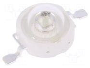 Power LED; green; EMITER; 130°; 700mA; 515÷535nm; 168.4÷192lm; 3W ProLight Opto