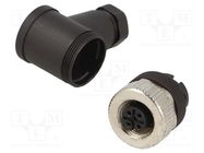 Connector: M12; plug; PIN: 4; female; A code-DeviceNet / CANopen MURR ELEKTRONIK