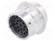 Connector: wire-wire; plug; female; HD30; for cable; PIN: 23 DEUTSCH