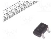 Transistor: NPN; bipolar; 40V; 0.6A; 0.225/0.3W; SC70,SOT323 ONSEMI