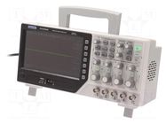 Oscilloscope: digital; DSO; Ch: 4; 80MHz; 1Gsps; 64kpts/ch; DSO4004B HANTEK