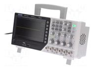 Oscilloscope: digital; DSO; Ch: 4; 100MHz; 1Gsps; 64kpts/ch; 3.5ns HANTEK