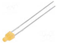 LED; orange; 2mm; 45÷90mcd; 150°; Front: flat; 1.5÷2.4VDC LUCKYLIGHT