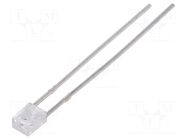 LED; red; rectangular; 3.2x2x4.15mm; 90÷160mcd; 130°; Front: flat LUCKYLIGHT