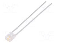 LED; rectangular; 3.2x2x4.15mm; white warm; 780÷1300mcd; 130° LUCKYLIGHT