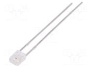 LED; yellow; rectangular; 3.2x2x4.15mm; 90÷160mcd; 130°; 20mA LUCKYLIGHT