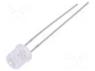LED; blue; 5mm; 460÷780mcd; 100°; Front: flat; 2.6÷3.6VDC LUCKYLIGHT