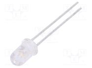 LED; 5mm; white neutral; 2900÷5000mcd; 60°; Front: convex; 2.6÷3.6V LUCKYLIGHT