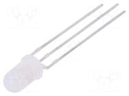 LED; yellow/yellow green; 5mm; 60°; Front: convex; No.of term: 3 LUCKYLIGHT