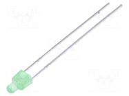 LED; green; 2mm; 460÷780mcd; 120°; Front: flat; 2.6÷3.6VDC LUCKYLIGHT