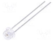 LED; 4.8mm; red; 1000÷1700mcd; 100°; Front: convex; No.of term: 2 LUCKYLIGHT