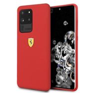 Ferrari Hardcase FESSIHCS69RE S20 Ultra G988 red/red Silicone, Ferrari