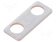 Neutral link; screw; Contacts: copper; ways: 2 MTA