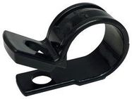 CABLE CLAMP, PP, 12.7MM, BLACK