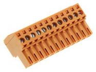 PLUGGABLE TERMINAL BLOCK, 12 POSITION, 3.5MM, 28-14AWG