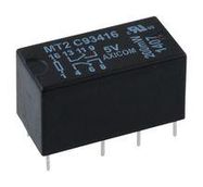 RELAY, SIGNAL, DPDT, 250VAC, 220VDC, 2A