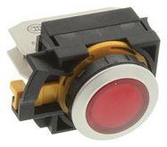 PANEL MOUNT INDICATOR, LED, 22MM, RED, 24V