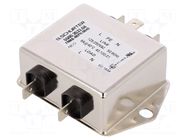 Filter: anti-interference; single-phase; 250VAC; Ioper.max: 6A SCHURTER