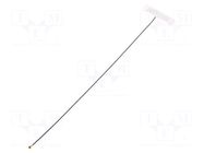 Antenna; Bluetooth,WiFi,ZigBee; 4dBi; linear; for ribbon cable MOLEX