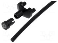 Fiber for LED; Ø: 2.2mm; L: 150mm; round; Front: convex MENTOR