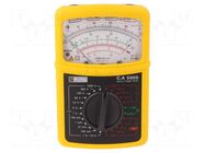 Analogue multimeter; VDC: 100mV,1V,3V,10V,30V,100V,300V,1kV CHAUVIN ARNOUX