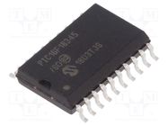 IC: PIC microcontroller; 14kB; 32MHz; 2.3÷5.5VDC; SMD; UQFN20; tube MICROCHIP TECHNOLOGY