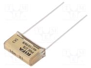 Capacitor: paper; X1; 10nF; 440VAC; Pitch: 15.2mm; ±20%; THT; PME278 KEMET