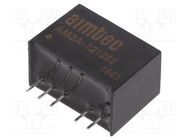 Converter: DC/DC; 3W; Uin: 4.5÷18V; Uout: 12VDC; Iout: 250mA; SIP6 AIMTEC