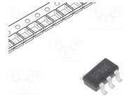 IC: voltage regulator; LDO,linear,fixed; 2.5V; 0.3A; SOT25; SMD DIODES INCORPORATED