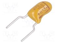 Capacitor: tantalum; 4.7uF; 16VDC; THT; ±10%; -55÷125°C; T356 KEMET