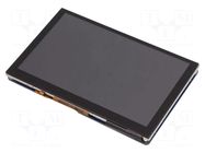 Display: TFT; 5"; 800x480; Illumin: LED; Dim: 120.7x75.8x23mm DISPLAY ELEKTRONIK
