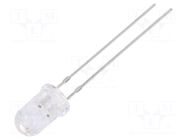 LED; red/yellow; 5mm; 15°; Front: convex; 1.8÷2.6/1.8÷2.6VDC; round OPTOSUPPLY