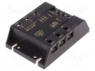 Relay: solid state; 40A; Uswitch: 48÷480VAC; 3-phase; -30÷80°C; SR3 AUTONICS