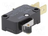 Microswitch SNAP ACTION; 10A/250VAC; 0.6A/125VDC; SPDT; ON-(ON) OMRON Electronic Components