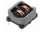Inductor: wire; THT; 22mH; 1.2A; 430mΩ; 250VAC; -25÷120°C KEMET