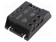 Relay: solid state; 30A; Uswitch: 24÷240VAC; 3-phase; Series: SR3 AUTONICS