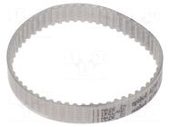 Timing belt; T2.5; W: 6mm; H: 1.3mm; Lw: 145mm; Tooth height: 0.7mm OPTIBELT