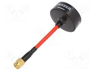 Antenna; black; SMA; 5800MHz; 35x105mm; 50Ω; Antenna: WiFi; 3dBi EMAX