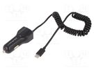 USB power supply; USB A socket,USB C plug; Sup.volt: 12÷24VDC QOLTEC