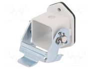 Enclosure for connectors: HDC; size 3; Locking: with latch WIELAND