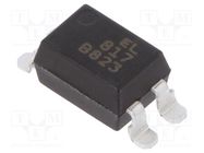 Optocoupler; SMD; Ch: 1; OUT: transistor; Uinsul: 5kV; Uce: 35V; EL817 EVERLIGHT