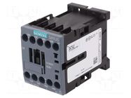 Contactor: 4-pole; NC + NO x3; 24VDC; 10A; 3RH20; screw terminals SIEMENS