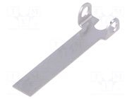 Straight lever; DC; 19mm; Colour: silver; DC ZF