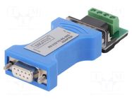 Adapter RS232-RS485; D-Sub 9pin socket,D-Sub 9pin plug DIGITUS