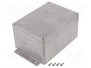 Enclosure: multipurpose; X: 102mm; Y: 140mm; Z: 76mm; aluminium; IP54 DELTRON ENCLOSURES