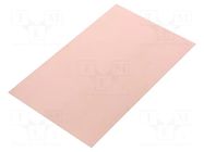 Laminate; CEM3; 1.5mm; L: 100mm; W: 160mm; Coating: copper SOLDER PEAK