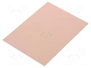 Laminate; CEM3; 1.5mm; L: 75mm; W: 100mm; Coating: copper SOLDER PEAK