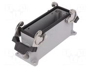 Enclosure for connectors: HDC; size 104.27; with double latch ILME