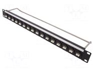 Connector: fiber optic; patch panel; multi mode simplex (MM) CLIFF